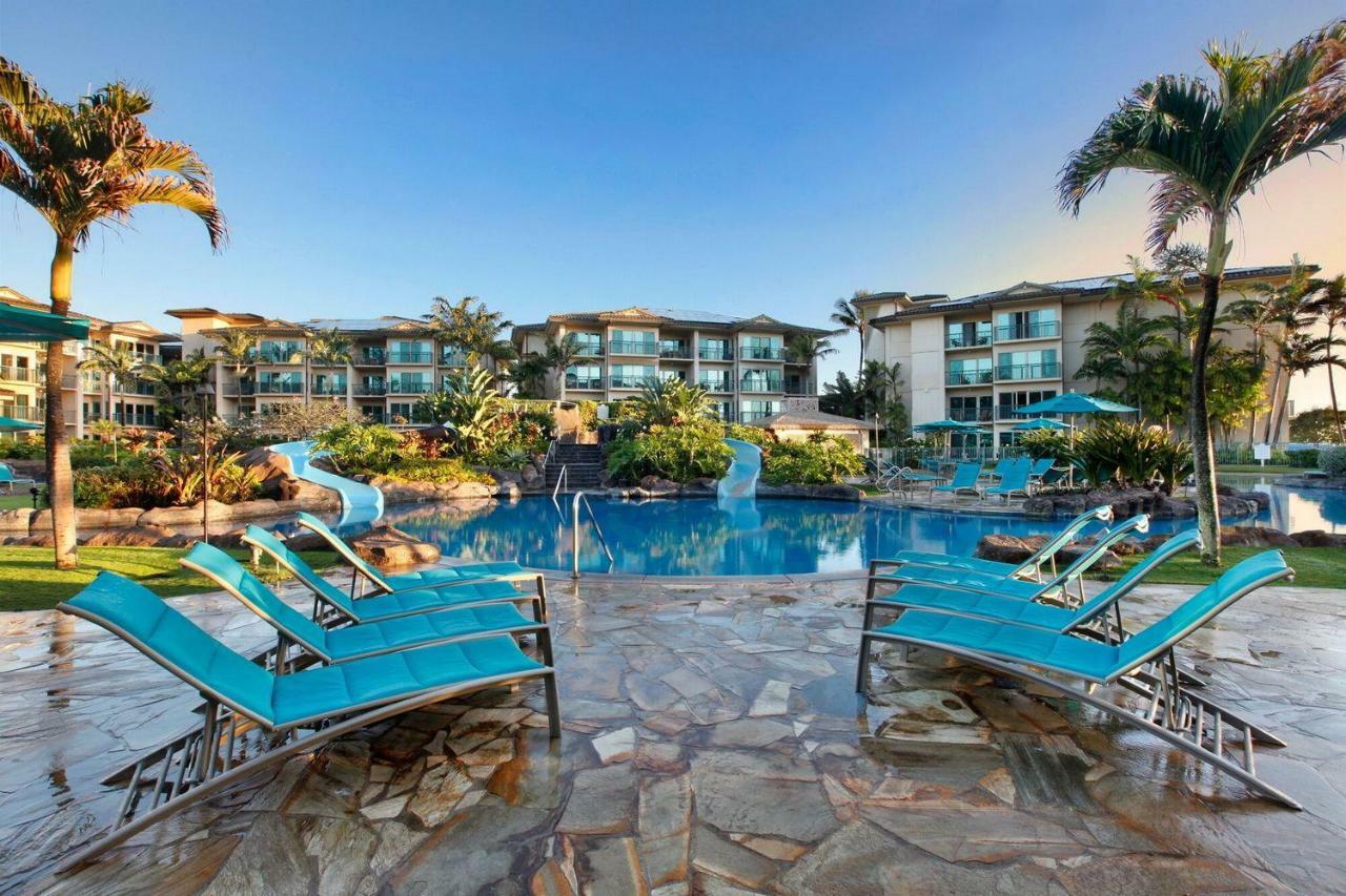 Waipouli Beach Resort Beautiful Luxury Ground Level Garden View Ac Pool! Kapa'a Buitenkant foto